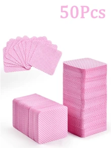 1000/400/200pcs Lint-Free Nail Cleaning Wipes, Acetone-Free Nail Polish Remover Pads, Eyelash Extension Cleaning Wipes, Soft Non-Woven Acetone Nail Polish Remover Pads, For Nail Preparation And Gel Polish Removal, Nail Glue Cleaning Wipes, Eyelash Extension Cleaning Wipes - Multicolor - View 10