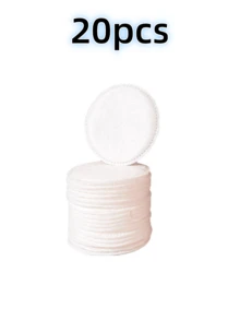 160pcs Gentle Skin-Friendly Makeup Remover Pads - Multi-Functional Facial Cleansing Wipes. Ultra-Soft Facial Cleansing Pads - Lint-Free Makeup Remover Wipes Suitable For Sensitive Skin. Premium Moisturizing Facial Pads - Gentle Cleansing And Toner Wipes. Low-Allergen Facial Cleansing Pads - Mild Makeup Removal And Skincare Wipes - White - View 8