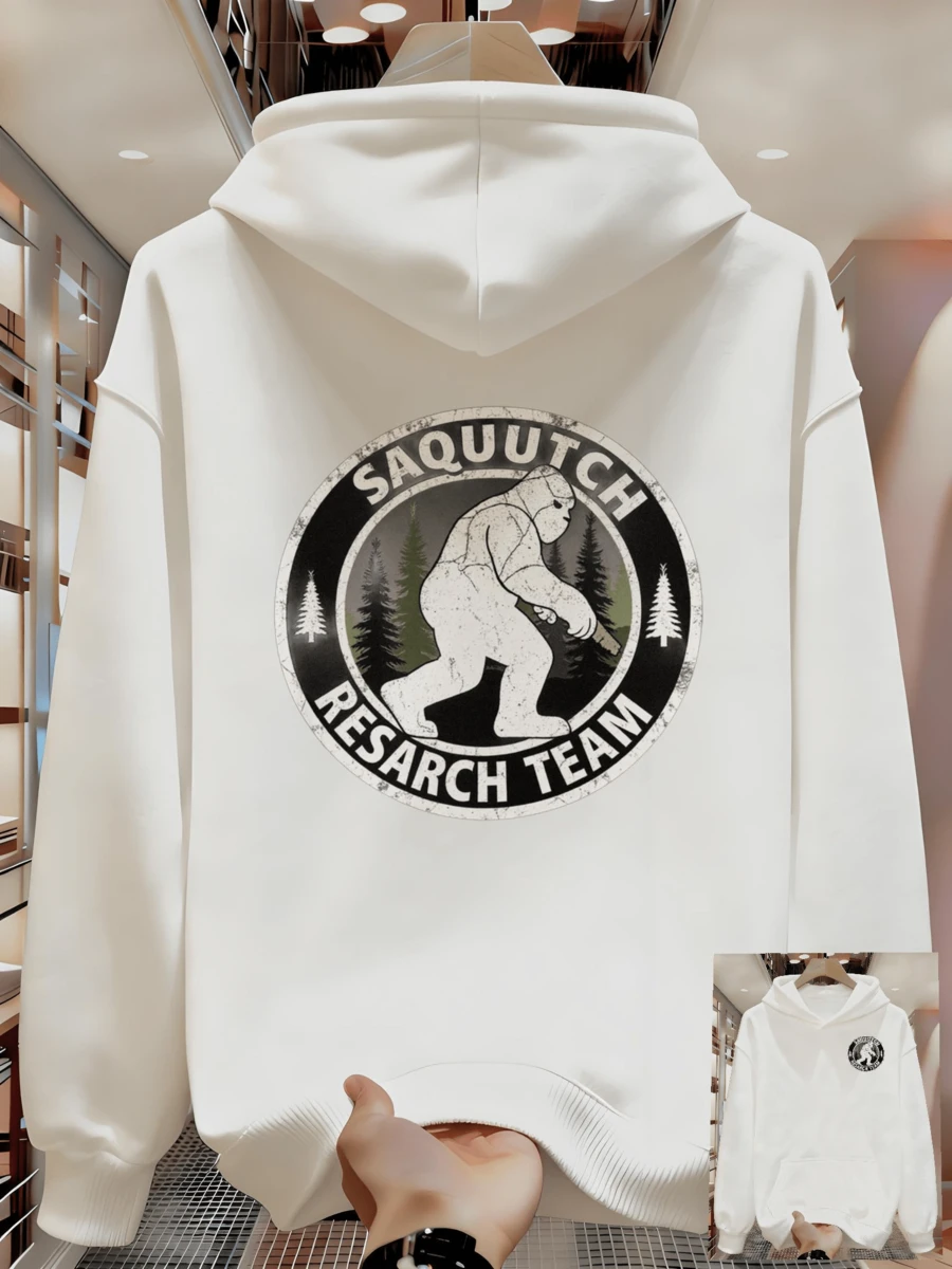 Sudadera con capucha para hombre - Blanco - Ver 1