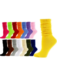 1/3/5 Paar Damen Schwarze Mode Bubble Plüsch Socken, Komfortabel, Atmungsaktiv, Klassisch, Europäischer Stil, Lässig Socken, Knöchelhoch, Passend zu verschiedenen Modemarken, Leinenschuhen, Sneakers - Schwarz - Übersicht 2