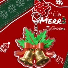 1pc Christmas Gift Cartoon Acrylic Keychain/Gift For Couples And Fans/Car Key Chain/Bag Pendant - Multicolor - View 9