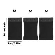 1/3 piezas Extensor de ropa ajustada premium, clips extendedores de longitud de body para un ajuste cómodo para mujeres - Multicolor - Ver 17