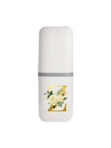 Soporte para cepillo de dientes portátil en color oro rosa, mantiene tu cepillo de dientes limpio y fácil de transportar. Estante para cepillo de dientes para viajes, tapa de vaso portátil para cepillo de dientes, apto para viajes, campamentos, viajes de negocios y escuela, vaso multiusos para cepillo de dientes, vaso de lavado portátil, set de almacenamiento de cepillo de dientes y artículos de tocador, caja de almacenamiento de artículos de tocador minimalista, artículo de viaje esencial, accesorio de baño, artículos del hogar y almacenamiento (blanco) - Multicolor - Ver 31