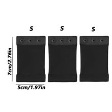 1/3 piezas Extensor de ropa ajustada premium, clips extendedores de longitud de body para un ajuste cómodo para mujeres - Multicolor - Ver 31