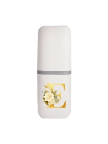 Soporte para cepillo de dientes portátil en color oro rosa, mantiene tu cepillo de dientes limpio y fácil de transportar. Estante para cepillo de dientes para viajes, tapa de vaso portátil para cepillo de dientes, apto para viajes, campamentos, viajes de negocios y escuela, vaso multiusos para cepillo de dientes, vaso de lavado portátil, set de almacenamiento de cepillo de dientes y artículos de tocador, caja de almacenamiento de artículos de tocador minimalista, artículo de viaje esencial, accesorio de baño, artículos del hogar y almacenamiento (blanco) - Multicolor - Ver 16