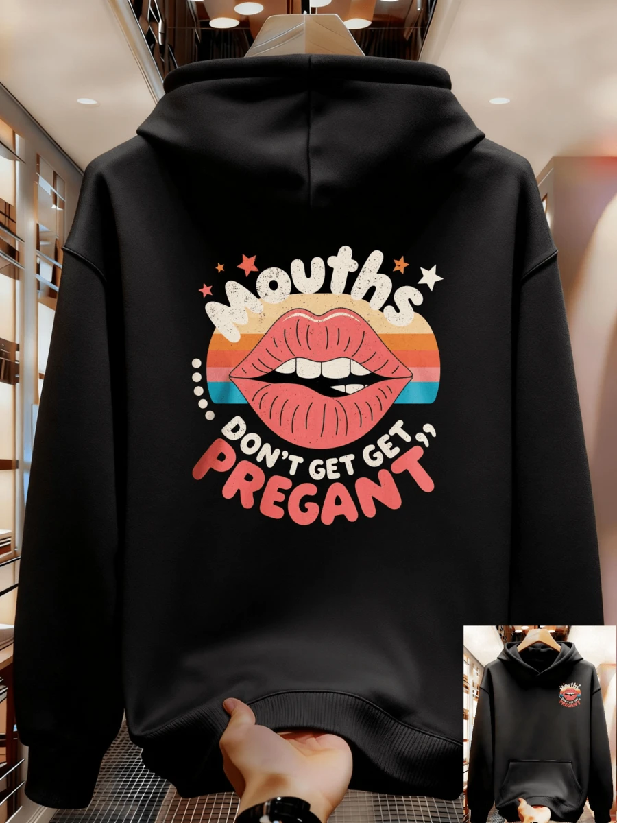 Hoodie Suitable For Autumn And Winter - Black - View 1