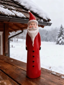 This Resin Santa Claus/Snowman Statue Is Suitable For Indoor And Outdoor Christmas Decoration And Home Decor. It Is An Ideal Choice For Christmas Decoration, New Year's Gifts, Christmas Supplies, Christmas Parties, Christmas Holidays, And Christmas Gifts. - Multicolor - View 9