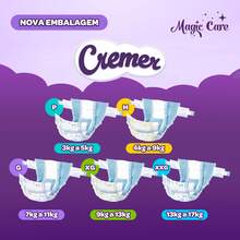 Fralda Cremer Hiper P 72 Unidades - Roxo - Visão 5