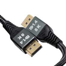Cabo Displayport Storm 1.4V 8K 60Hz Cabo 3 Metros Banhado