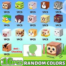 Magnetic Building Blocks - STEM Educational Toys, Magnetic Stacking Cubes, Family Interactive Game, Learning Puzzle Toys, Montessori Sensory Toys For Boys And Girls, Suitable For Building And Creation, Sensory Stacking Toys For Children 3+ Years Old, Birthday & Holiday Gifts (Partial Colors Random)