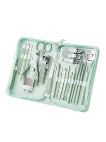 Manicure Set Professional Manicure Set Pedicure Tools Set Nail Grooming Kit For Women Men,Nail Manicure Kit Foot Hand Care Kit Nail Clipper Set