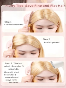 1 chiếc lược chải tóc tạo độ phồng, gỡ rối, có rãnh - Dụng cụ massage rỗng cho nữ tại nhà và salon, sử dụng được cả khi ướt và khô, tạo kiểu tóc bồng bềnh cho tóc dài xoăn, lược chải tóc màu Macaron có rãnh phía sau - sử dụng được cả khi ướt và khô, tạo kiểu tóc bồng bềnh cho tóc dài xoăn, lược massage đệm khí - dụng cụ gỡ rối, tạo độ phồng cho nữ. Đồ dùng làm đẹp khi đi du lịch, dụng cụ làm tóc, đồ dùng cho tóc, đồ dùng cần thiết khi đi du lịch, thợ cắt tóc, nhà tạo mẫu tóc, phụ kiện thợ cắt tóc, ngày lễ tình nhân, đồ dùng cho tóc, nhà tạo mẫu tóc, tiệm cắt tóc, salon, đồ dùng cần thiết khi đi nghỉ mát, sản phẩm chăm sóc tóc, tiệm cắt tóc, quà tặng Valentine, đồ dùng cần thiết khi đi du lịch cho nữ, dụng cụ tạo mẫu tóc. - ngẫu nhiên - Xem 10