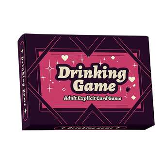 Drinking Game Cards, Party Fun Entertainment Supplies, Meaningful Conversations, Perfect For Game Night, Suitable As Fun Gifts For Valentine's Day And New Year's.