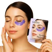 XINSON 1/3/24/120 Máscara de gel para los ojos, cuidado de los ojos, reduce los círculos oscuros, suaviza las líneas finas, parches de gel para los ojos, gran regalo para mujeres, adecuado tanto para hombres como para mujeres - 3 piezas Aleatorio - Ver 3