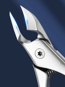 1pc Cuticle Care Tools Japanese-Style Front-Mounted Cuticle Trimmer For Hands And Feet, Hangnails, Cuticle Trimmer With Cuticle Pusher Set, Stainless Steel Cutter, Professional Cuticle Remover, Very Sharp Salon Quality Nail Tool - Gold - View 5