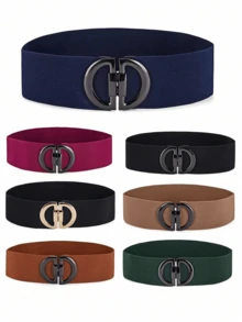 1pc Women's Elastic Waist Dress With Hoodie, European And American Style, Suitable For Daily Wear