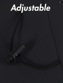 1pc Adjustable Ski Mask, Fleece Hood For Cold Weather, Hunting, Motorbike, Windproof Fleece Thermal Mask For Men And Women In Winter - Light Grey - View 6