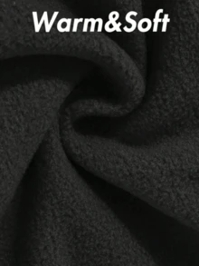 1pc Adjustable Ski Mask, Fleece Hood For Cold Weather, Hunting, Motorbike, Windproof Fleece Thermal Mask For Men And Women In Winter - Light Grey - View 3