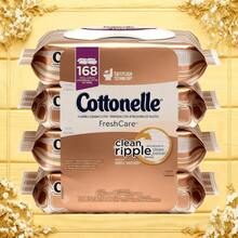 ☘️ Cottonelle Fresh Care Flushable Cleansing Cloths, 42 Sheets, Count Of 4 (Packaging May Vary) Wet Wipes , Refreshing Wipes , Cleansing Wipes , Personal Care Wipes ,Facial Wipes ,  Wipes , Body Wipes , Moist Wipes , Travel Wipes , Portable Wipes , Gentle Wipes , Soft Wipes , Everyday Wipes , Hygienic Wipes , On-The-Go Wipes, Personal Care, Hygiene Essential, Travel Must-Have, Outdoor Adventure, Daily Freshness - 彩色 - 查看 2