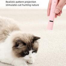 Cat Laser Pointer Pet Toy, Infrared Multi-Pattern Switching Cat Teaser Toy