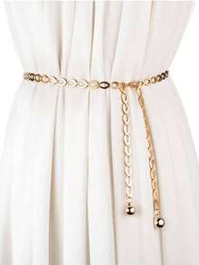 1 件空心金属腰链，适合夏季、秋季、万圣节等多种场合