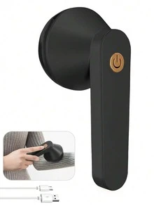 Portable Rechargeable Electric Lint Remover Shaver, Effective And Fast Fuzz And Pills Ball Removing Tool For Clothing, Furniture And Carpet (1pc Black) - 彩色 - 查看 1
