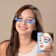 XINSON 1/3/24/120 Máscara de gel para los ojos, cuidado de los ojos, reduce los círculos oscuros, suaviza las líneas finas, parches de gel para los ojos, gran regalo para mujeres, adecuado tanto para hombres como para mujeres - 3 piezas Aleatorio - Ver 8