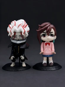 DAN-DA-DAN - Ken Takakura și Momo Ayase, figurină anime drăguță din PVC, jucărie decorativă de colecție pentru mașină/birou/decor de casă, figurină din PVC, statuie sau cadouri de fan/cadou de colecție/ornamente de colecție - Multicolor - Vizualizare 15