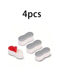 1/4 件装马桶座套，具有强力缓冲和粘合功能，舒适的马桶座套，适合浴室装饰和秋季装饰。