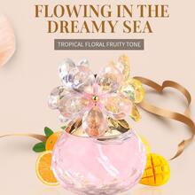 Perfume Spray - Long-Lasting, Blending Citrus,  Jasmine, Red Rose, And Woody Notes, 2.03oz Elegant Orange Designer Perfume, Luxury Gift For Her, Valentine's Day Present,, Wedding, Party - Personal Fragrance - 花香型 - 查看 8