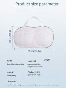 Bra Washing Bag, Suitable For Home Washing Machine And Tumble Dryer, Protects Bras From Deformation During Washing, Special Lingerie Washing Net Bag, Net Bag Pocket, Anti-Deformation Bra And Lingerie Washing Bag, Delicate Garment,