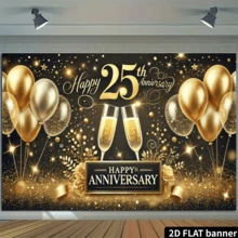 Painel de Parede Plano 2D para Aniversário, Decoração de Festa de Aniversário, Placa Decorativa Multiuso para Casa e Jardim, Adereço para Foto, Sem Necessidade de Energia, Adequado para Ano Novo, Dia dos Namorados e Várias Ocasiões