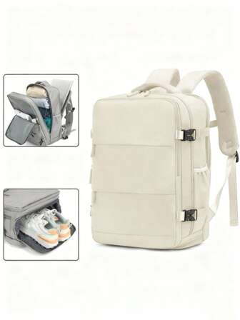 多功能背包 | 开启都市通勤的治愈美学——分层收纳、透气轻盈，一套装备诠释沉稳优雅的平衡理念，三段式水平分层结构重塑建筑美学