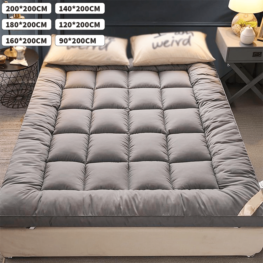 Lislark 10cm Matratzenauflage Matratzentopper Ultraweich gefüllte Matratze Atmungsaktive