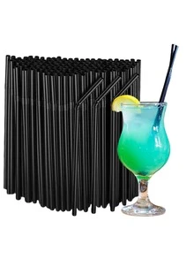 100pcs Drink Straws, Party Straws For Home Gatherings, Multi-Purpose Straws, Outdoor Camping And Beach Dinner Straws, Holiday Party Drink Straws, Beverages, Milk, Soda, Parties, Whiskey, Wedding Celebrations, Cocktail Tea Chocolate Hot/Cold Drink Cups, Travel Mugs, Various Festive Occasions, Halloween, Christmas - Multicolor - View 7