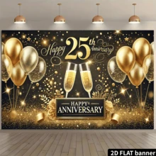 Painel de Parede Plano 2D para Aniversário, Decoração de Festa de Aniversário, Placa Decorativa Multiuso para Casa e Jardim, Adereço para Foto, Sem Necessidade de Energia, Adequado para Ano Novo, Dia dos Namorados e Várias Ocasiões