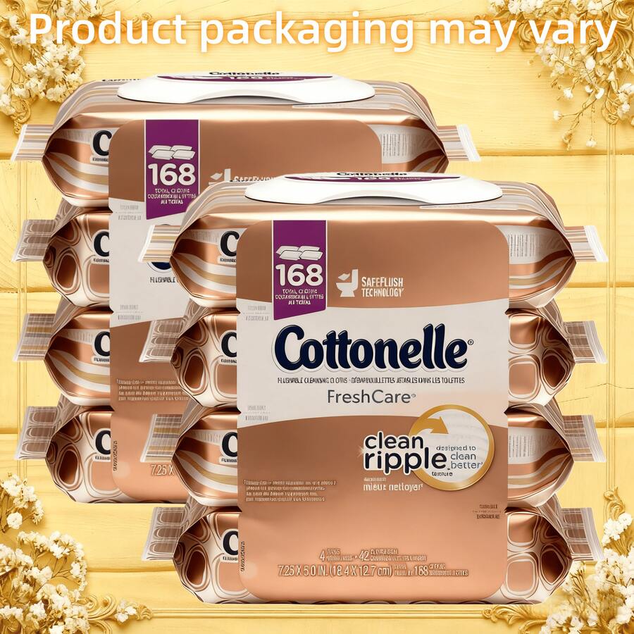 ☘️ Cottonelle Fresh Care Flushable Cleansing Cloths, 42 Sheets, Count Of 4 (Packaging May Vary) Wet Wipes , Refreshing Wipes , Cleansing Wipes , Personal Care Wipes ,Facial Wipes ,  Wipes , Body Wipes , Moist Wipes , Travel Wipes , Portable Wipes , Gentle Wipes , Soft Wipes , Everyday Wipes , Hygienic Wipes , On-The-Go Wipes, Personal Care, Hygiene Essential, Travel Must-Have, Outdoor Adventure, Daily Freshness - 彩色 - 查看 1