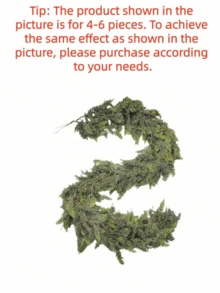 Guirnalda artificial de cedro suave de 182.88 cm, follaje verde flexible de goma de pino premium, centro de chimenea, decoración de mesa de comedor larga, ideal para decoraciones de boda, fiesta y hogar de temporada, enredadera de ciprés sin contenedor para la sala de estar - Paquete de 1