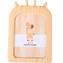 High-Quality Giraffe Shaped Photo Frame, Sturdy Backing, Suitable For Home Decor, Such As Wall And Desk Decoration In Boys' And Girls' Rooms - Multicolor - View 9