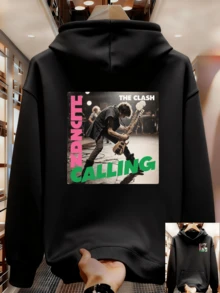 Ajuste holgado para hombres - Negro - Ver 8