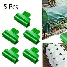 5/10/15/20/25个装温室塑料夹，适用于框架、园艺薄膜固定，重型温室夹，耐用塑料结构，园艺和农业用途，园艺薄膜夹，植物桌框架固定器，耐用塑料材质