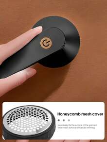 1pc Portable Rechargeable Electric Lint Remover, Efficient & Quick Removal Of Fuzz And Pilling On Clothes, Furniture And Carpets (1 Black) - Multicolor - View 8