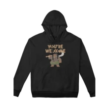 MoanaS Maui Confident Pose You're Welcome Graphic Print Hoodie Men Women Cotton Hoodie Clothing - Black - View 1