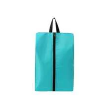 Hanging Travel Organizer, Large Waterproof Shoe & Toiletry Bag With Hook, Durable Polyester Makeup Case For Suitcase