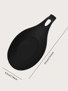 1 szt. Podstawka na łyżkę, łatwa w czyszczeniu, izolowana, do kuchni, prezent świąteczny