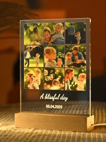 Customized Spotify-Themed Decorative Plaque, Personalized Gift, Customized Photo, Customized Gift, For Him, For Her, Customized Frame, For Boyfriend, Girlfriend, Couple, Wife, Women, Father's Day, Mother's Day, Anniversary, Birthday - 9 Large Rectangular Stands - Without Music+ - View 14