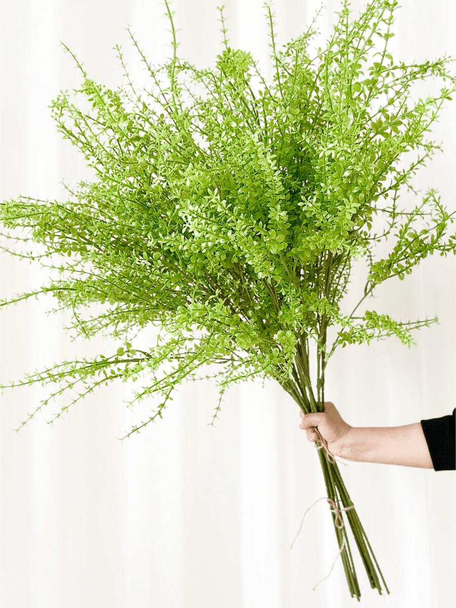 1/2/3 Cây giả cao 105cm, lá xanh, lá bạch đàn giả, thích hợp trang trí tường, phòng khách, phòng ngủ, đám cưới, tiệc tùng, bàn ăn. Trang trí nhà cửa, bàn làm việc, nhà bếp, đám cưới, bàn ăn, trung tâm bàn, văn phòng, vườn, ngoài trời, nhà, sân, thích hợp cho mùa xuân, hè, thu, đông. - màu xanh lá - Xem 1