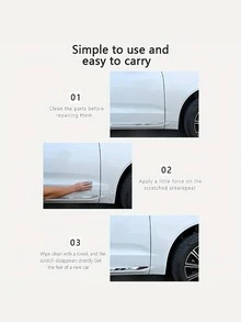 Scratch Repair Cloth - Quick Polishing And Scratch Removal, Durable Fiber Cloth, No Battery Required, Suitable For Cleaning And Polishing Car Paint, Scratch Repair Cloth, Vehicle Detailing - Multicolor - View 7