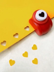 1 Máy đục lỗ mini, thích hợp cho việc làm sổ lưu niệm, đóng dấu thủ công, in ấn nghệ thuật cho học sinh, máy in tiết kiệm nhân công - Nhiều màu - Xem 2