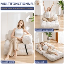 Futons - 米色 - 查看 3